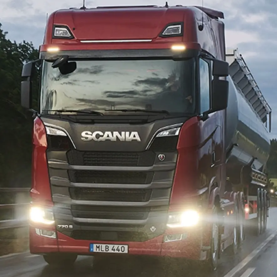 Modelo de Cabina de Camión Scania Serie S