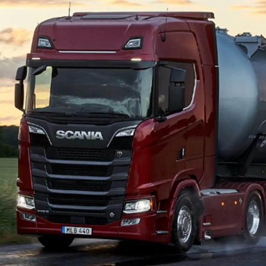 Modelo de Cabina de Camión Scania Serie V8