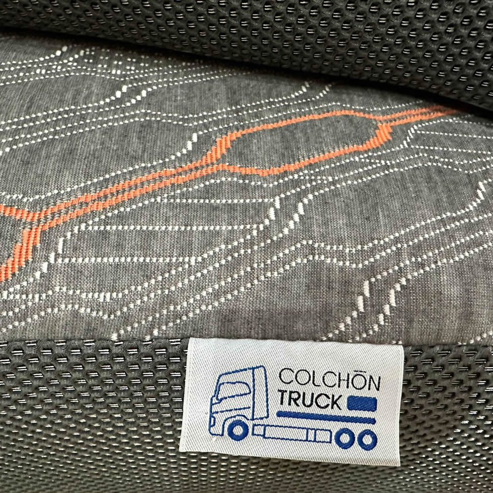 colchon cabina camion scania cs20h visco desenfundable truck descanso