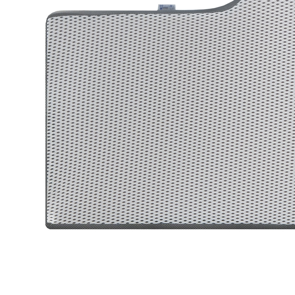 detalle base topper forma cabina camion scania cs20h v8 viscoelastica desenfundable descanso truck