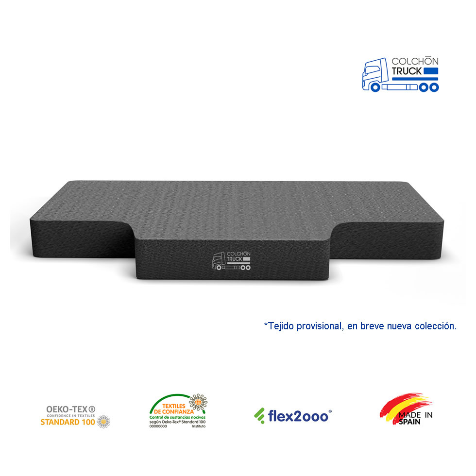 colchon iveco cabina camion viscoelastica descanso truck confort