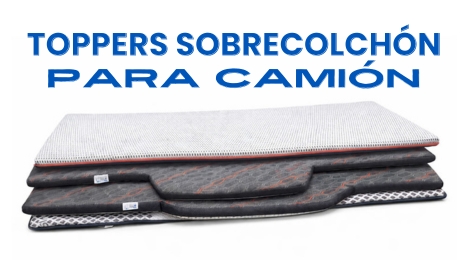 colchonetas rectangulares para camión viscoelastica descanso confort