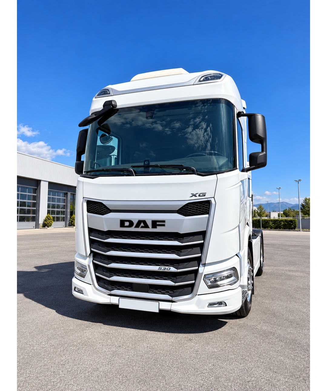 Imagen Daf XG vista lateral. Colchontruck.com